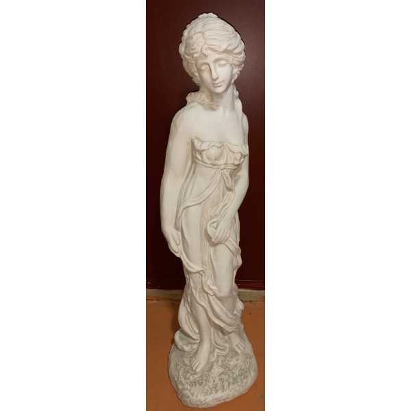 Statue of Woman in Dress 33 T, 8 W 