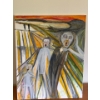 Image 1 : Lauri Ansell Scream Canvas Board  16 x 20