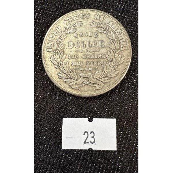 1872 United States Liberty Dollar - Silver Trade Dollar