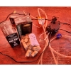 Image 5 : Wine Making Supplies Incl: Wine Corker, Glass Jugs, Corks and More!