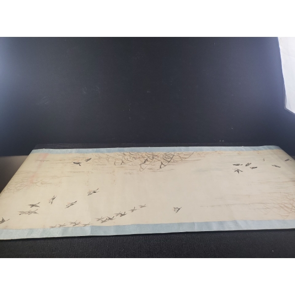 Bird Migration Art - Scroll