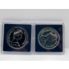 Image 2 : 2 1983 Canadian Silver Coin 50% Ag 46g 