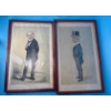 Image 1 : Pair of Collectable Vintage Vanity Fair Signed Prints 'North Norfolk' (16x10) and 'Statesmen'