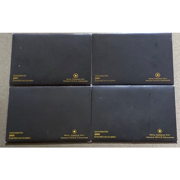 Canadian Uncirculated Coin Sets