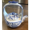 Image 3 : Hand Painted Navy Blue Decorative Porcelain Kitchenware 4.5T