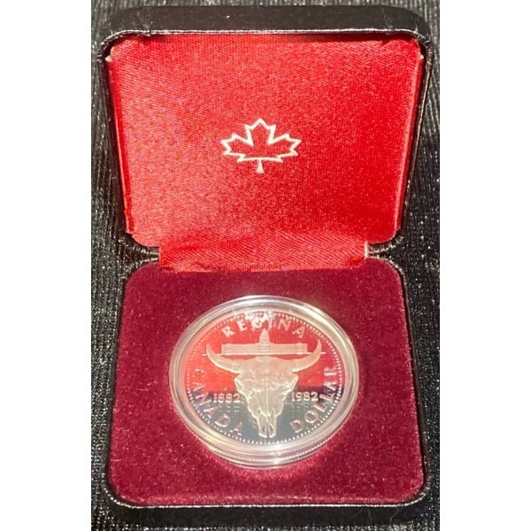 1982 100th Anniversary of the City of Regina 50% Silver 23.33 Grams