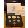 Image 1 : Royal Canadian Mint 1975 Uncirculated Custom Coin Set in Case 