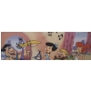 Image 3 : Flintstones Framed Art 22 X 18, Framed Under Glass