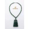 Image 2 : Jade Necklaces and Bracelet With Cord Detailing