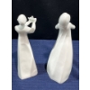 Image 2 : Royal Doulton Figures: Thankful and Peace 8.5H