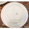 Image 5 : 8 Dinner Plates and 1 Serving Dish by Johnson Bros, Off White Color
