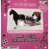 Image 4 : Vintage Newberry Holiday Sleigh w/ Black Horse & Baby Doll (Made For 18" Doll)