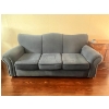 Image 2 : 3 Seat couch 6ft long with matching chair. 

Locally harvested pine wood, custom made with dimension