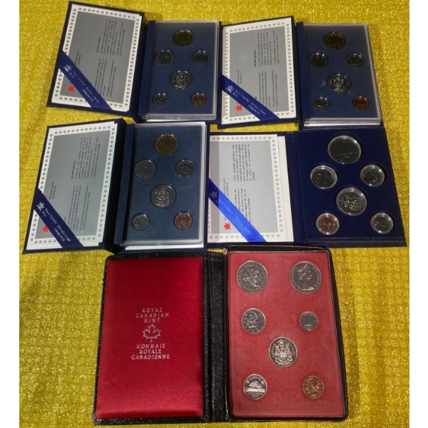 Royal Canadian Mint Uncirculated Coin Sets