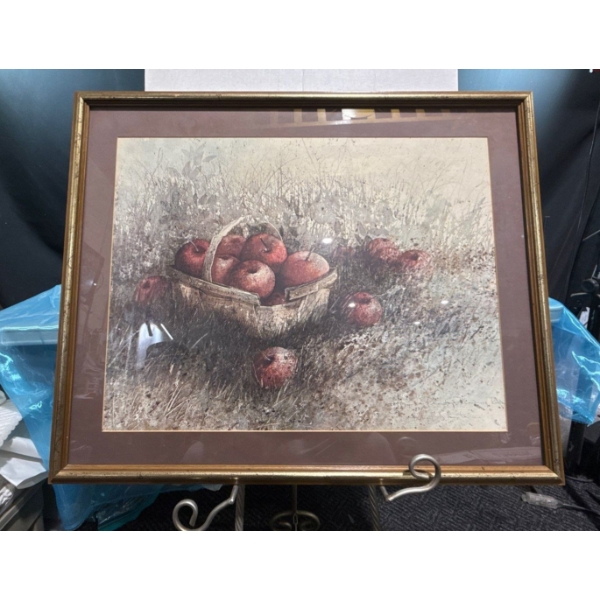 Hubert Shamptonne  Apple Plenty Blowing Rock Print 25Wx19H
