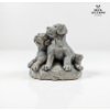 Image 4 : Hand-Carved Wolf Original and Canadian Sculptures, Including Dogs Made of Mount St. Helens Ash