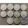 Image 1 : Canadian 25-cent Pieces 80% Silver 64.13 Grams