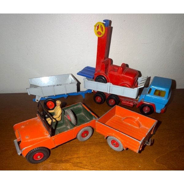 Dinky Toys Brand Land Rover & Trailer 340 & More