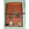 Image 4 : Wall-Mounted Wooden Display Shelf With Assorted Small Collectibles
