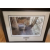 Image 1 : "On The Edge- Tiger", 1593/7000, Artist Robert Bateman, 36.5 x 32 Framed Under Glass