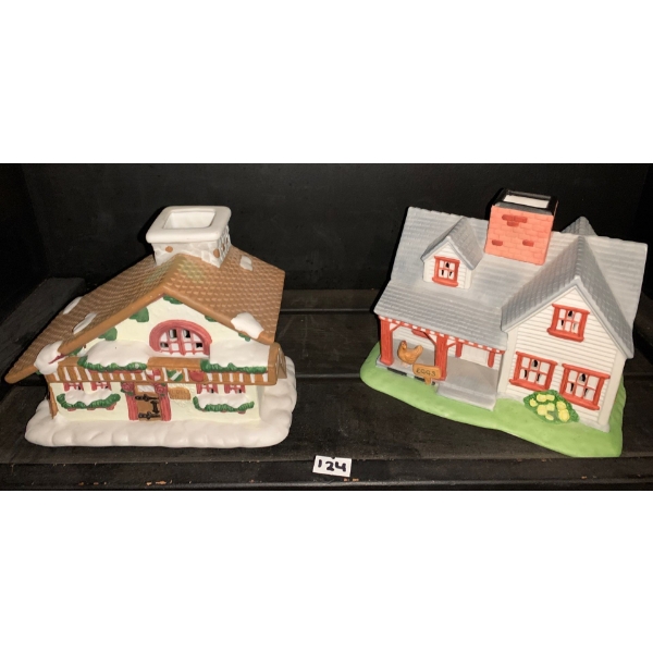 Partylite - Egg Shoppe & Edel Weiss 