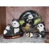 Image 1 : Adeline Collection Panda Figurine, Plate, and More