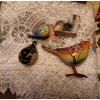 Image 4 : Assorted Decor Including: Clock with Berries 10 L, 6 W,  Lace Tablerunner, Birds and More!