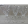 Image 2 : Waterford Crystal Sheila Pattern Sherry Glasses (6)- 5.5 inches Tall
