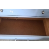 Image 5 : Wooden Dresser w/ 3 Drawers Painted Blue 32 X 16 X 32