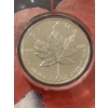 Image 4 : 1988 Canadian Silver Maple Leaf Coin, Fine Silver .9999, in First Commemorative Mint Folder