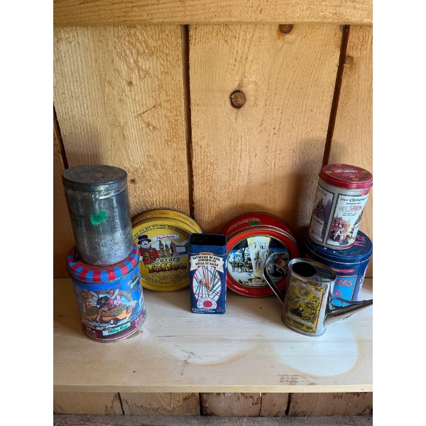 Large Collection Of Tins 