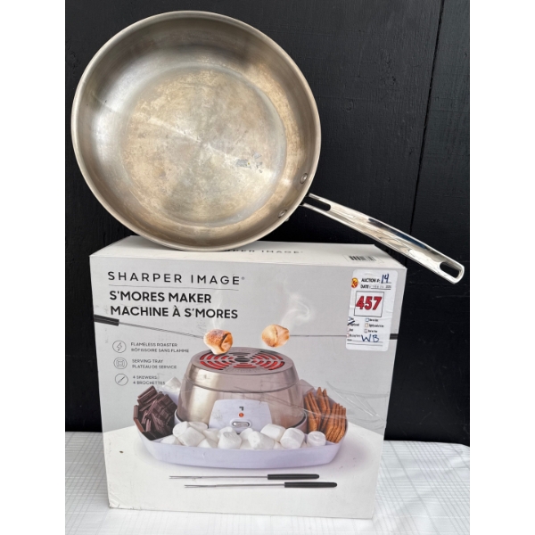 NEW Smores Maker w/ Large Wok 