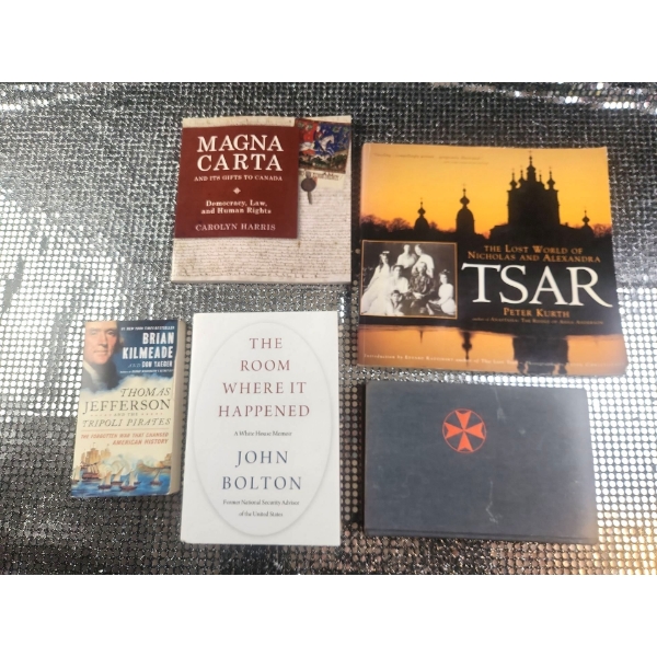 Geographical Topics of Interest Book Bundle- White House Memoirs and Others