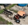Image 1 : Cool Looking Garden Cart On Wheels With A Tractor Seat 42" Rake Tow behind garden Tractor 