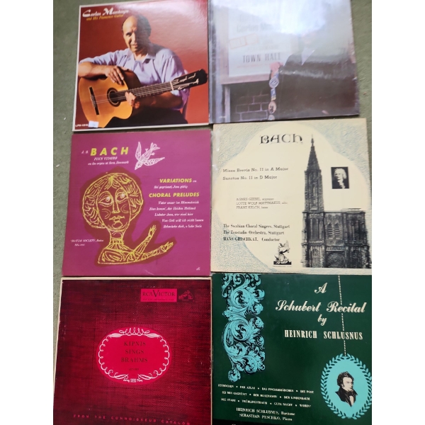 Classical Vintage Records Including Eartha Kitt, Billie Holiday and More!