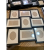 Image 9 : Lot of 16 Picture Frames in Various Sizes and Styles.Some New Some Vintage