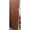 Image 3 : 10ft x 26in Teak Headboard With Attached Night Tables and Lights