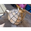 Image 4 : 4 Tiffany style glass shade lamps, all different colours.
