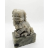 Image 2 : Carved Stone Foo Dogs, 5 Inches Tall
