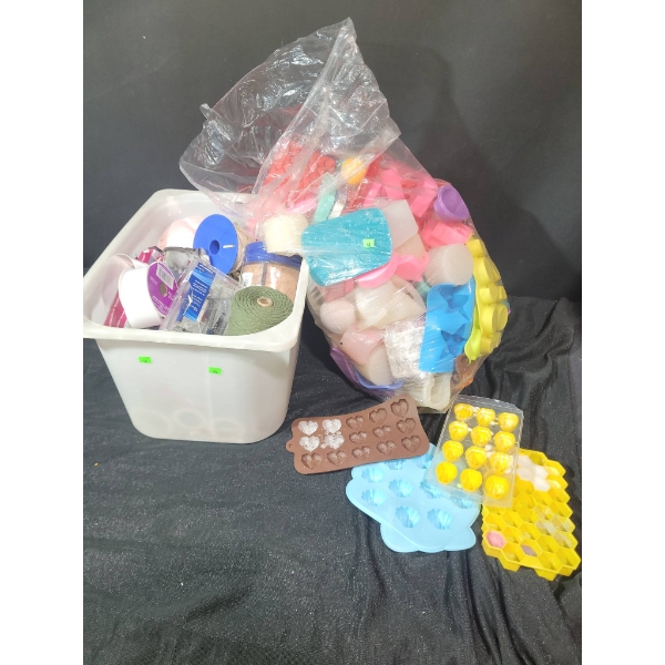 Silicone Molds and Art Supplies