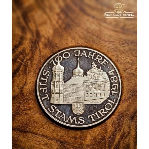 Austrian 500 Schilling Commemorative Coin, 92.5% Silver, 24.2g