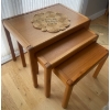 Image 1 : Beautiful Teak Nesting Tables 23x16x18 (3)