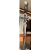 Image 1 : Medieval Knights Dagger Crusader Sword  19"tall