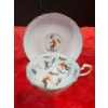 Image 2 : Paragon China Downhill Skier on a Lightblue Background Teacup and Saucer