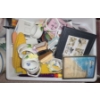 Image 10 : Crib Board/ Cards, Scrabble, Glass Produce, Ceramic Basket w/ Roses 10 W, 6 D, 12 T and More!