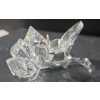 Image 3 : Swarovski Crystal Rose (2"L & 3"T)