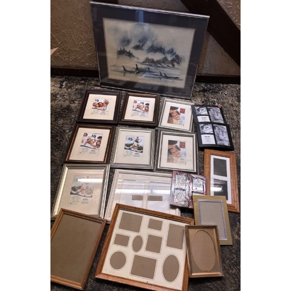 Ltd. Edition Print 'Right of Passage' By Brenda Mcloy, 24/50 (27inx21in) & Assorted Frame Collection