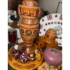 Image 3 : Ukrainian Table Swag - Platter Wood Plate Trinket Box Cutting Board & More 