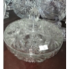 Image 4 : Assorted Glassware: Candy Bowl 7" Diameter, Handled Vase 14 T and More!