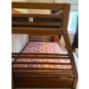 Image 2 : Oak Bunk Beds - Twin On Top Full On Bottom